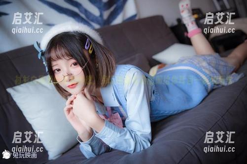 兔玩映画 衬衫白网里的奇思妙想,兔玩映画写真图册给你耳目一新的感觉