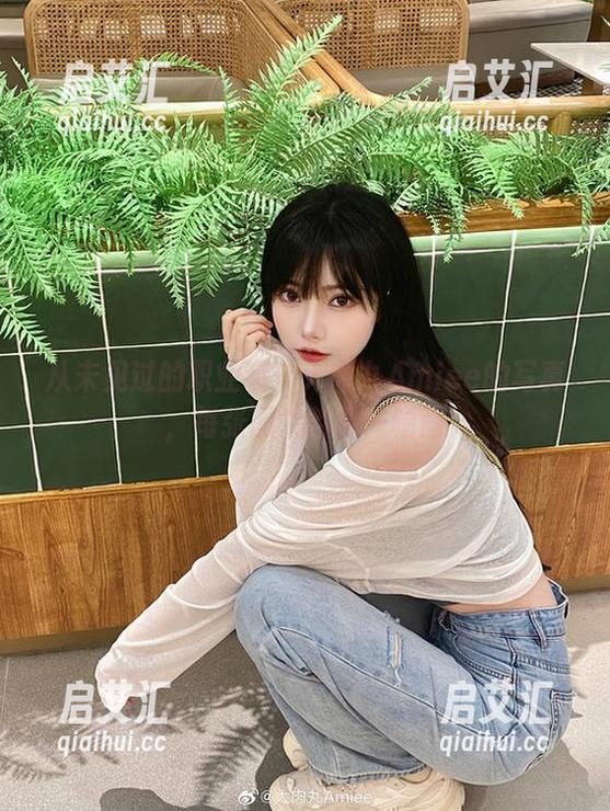 从未见过的职业装：大肉丸Amiee的写真，每张图片都像一幅画