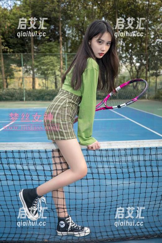 梦丝女神 - 花月舞来袭，灰丝写真打破你的常规认知！这组套图真让人意外！