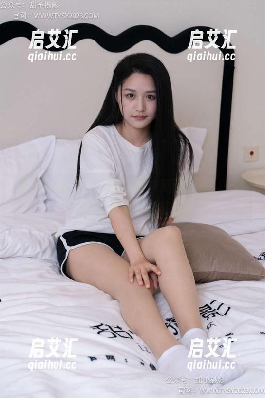 甜予摄影 - 丹丹的白棉袜美图更新，一张一张看真是个无底洞！